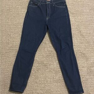MOTHER Dark Blue Skinny Jeans
